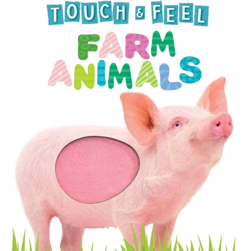 Touch and Feel Farm Animals - Novelty Book - Children's Board Book - Interactive Fun Child's Book