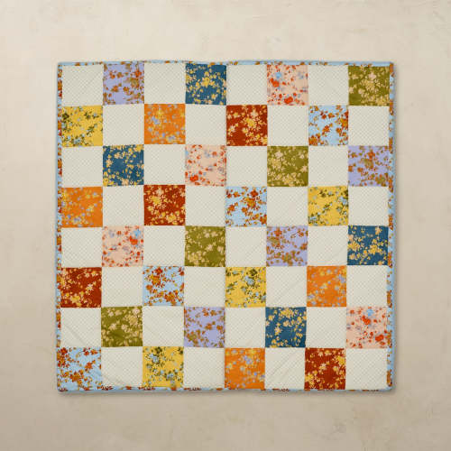 Organic Cotton Play Mat | Patchwork