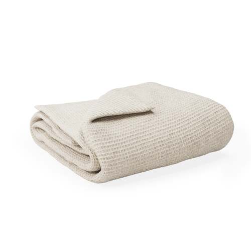 Waffle Baby Blanket - GOTS Certified Organic Cotton