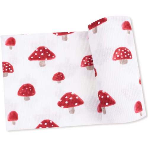 Swaddle Blanket Painterly Mushrooms - Angel Dear | Maisonette