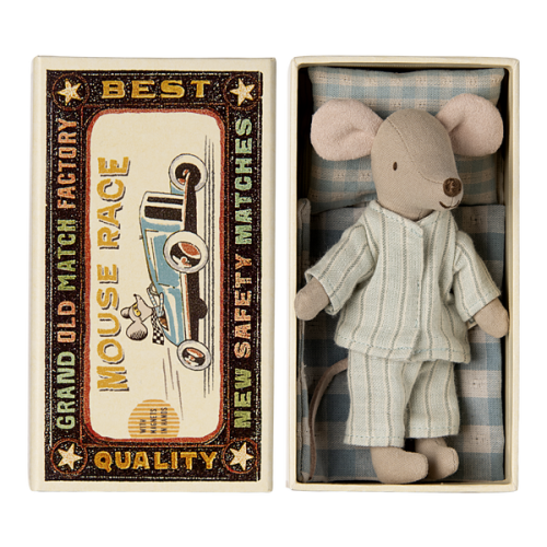Big Brother Mouse in Box - Mint | Maileg North America - Maileg USA