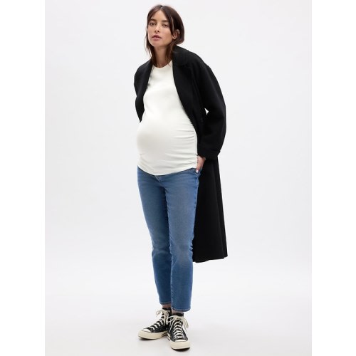 Maternity Inset Panel Vintage Slim Jeans