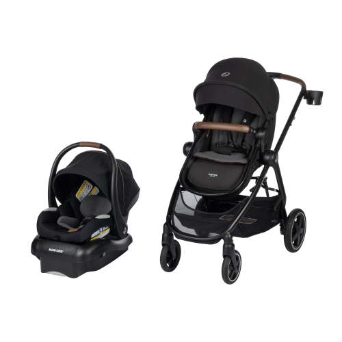 Maxi-Cosi Zelia² Luxe 5-in-1 Modular Travel System, New Hope Black