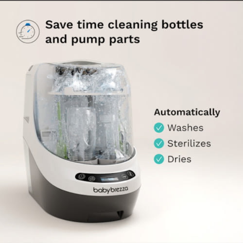 Baby Brezza Bottle Washer Pro - White