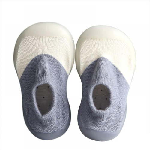 Baby Toddler Sock Shoes TPE Sole Non-Skid Indoor/Outdoor Toddler Slipper Cotton Mesh Breathable Lightweight Sock Shoes for Infant Girls Boys