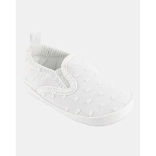 Baby Girl Slip-On Sneaker - White - OshKosh B'gosh | Carter's