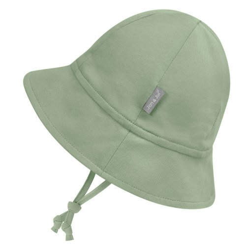 Cozy Cotton Baby Bucket Hats | Juniper Green