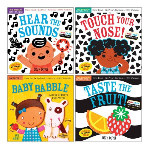 Indestructibles(R) Senses in Action Books - Set of 4