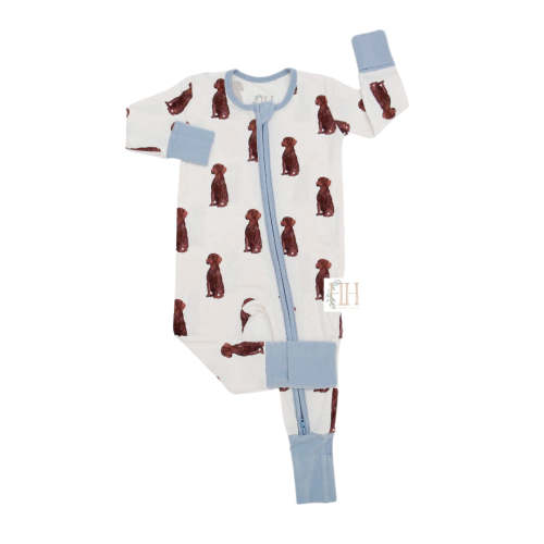 Boys GSP Double Zipper Romper