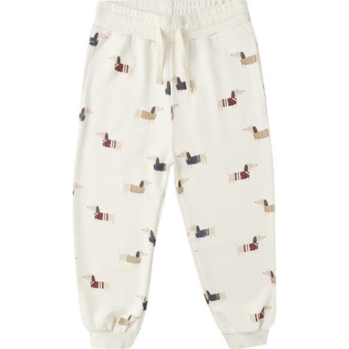 Dachshund Relaxed Cotton Blend Joggers, 12-18M