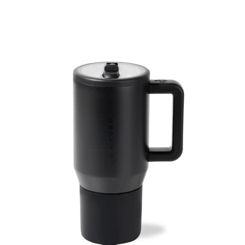 HydroJug Kids - 20 oz Insulated Kids Water Bottle with Flip Straw & Handle | Leak-Proof & Durable | Perfect for School, Sports, Lunch, Travel & Camp, Black