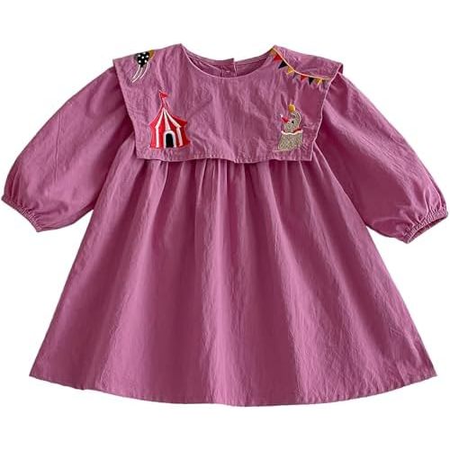 Spring Baby Toddler Girls' Long Sleeve Princess Dress - Cute & Stylish Outfit for Spring/Fall