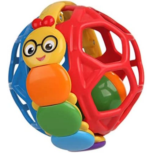 Baby Einstein Bendy Ball Rattle Toy, Ages 3 months +