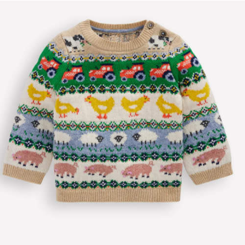 Fair isle Sweater-Multi Easter Fair Isle | Boden USA