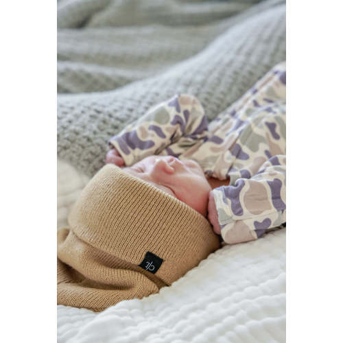 Zipper Footie in Camo Cutie | Caden Lane