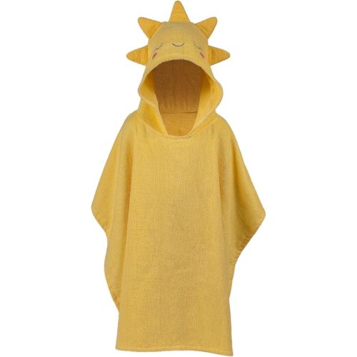 Stephen Joseph, Beach and Bath Poncho, 100% Cotton Hooded Towel for Toddlers 2-6 Years Boys and Girls Kids Bath Pool Beach Towel, Soft Absorbent Beach Poncho, Sun