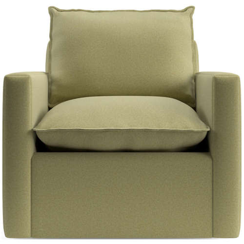 Harbour Natural Flange Nursery Swivel Glider Chair