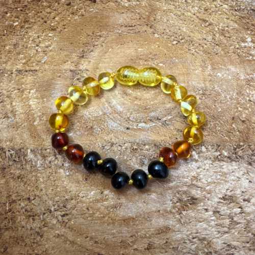 Baby Amber Bracelet - 14 cm - Screw System