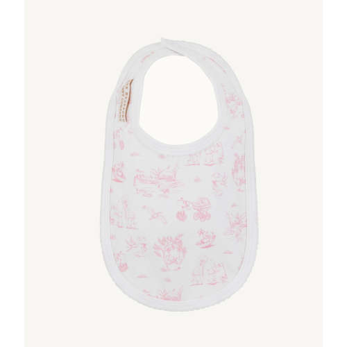Burp Me Bib - Sir Propers Sweet Arrival Hamptons Hot Pink