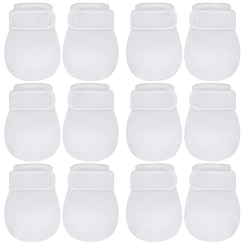 Adjustable Baby Mittens No Scratch Newborn Cotton Breathable Gloves Warm Baby Mitts for Boys Kids