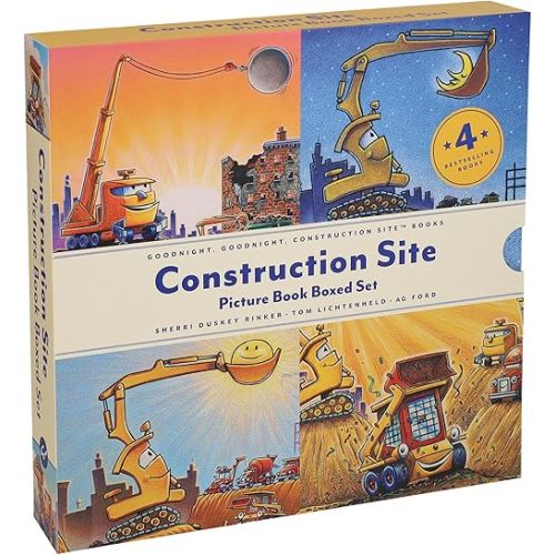 Construction Site Picture Book Boxed Set (Goodnight Construction Site) Hardcover – Picture Book, October 7, 2025