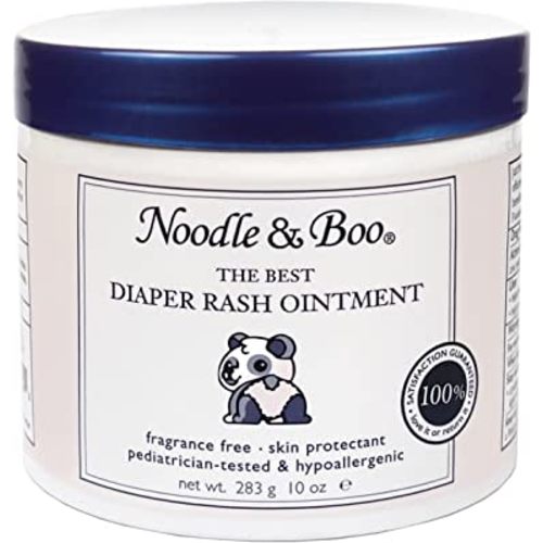 Noodle & Boo The Best Diaper Rash Ointment, Multi Purpose Baby Skin Care Zinc Oxide Ointment For Diaper Rash Prevention, Treatment & Relief, Fragrance Free