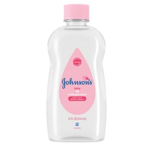 Johnson's Baby Body Pure Mineral Oil, Gentle & Soothing Massage Oil for Dry Skin - Original Scent - 14 fl oz