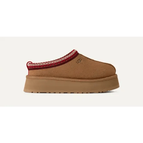Women's Tazz II Platform Slippers - Color Chestnut, Size 8