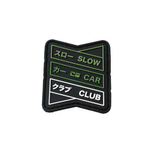Slow Car Club Green Patch – CarDrugs.com