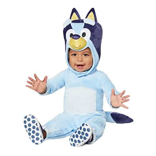 Spirit Halloween Bluey Baby Bluey Costume | Officially Licensed | Group Costume | One Piece Outfit | TV and Movie Costume