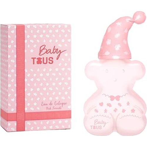 TOUS Baby Cologne for Boys and Girls. Fresh, Powdery Perfume, Gentle Scent for Babies & Toddlers. Ideal Baby Gift, 3.4 Fl Oz