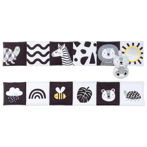TAF Toys Savannah Black & White Educational Interactive Book Infant/Baby Toy 0m+