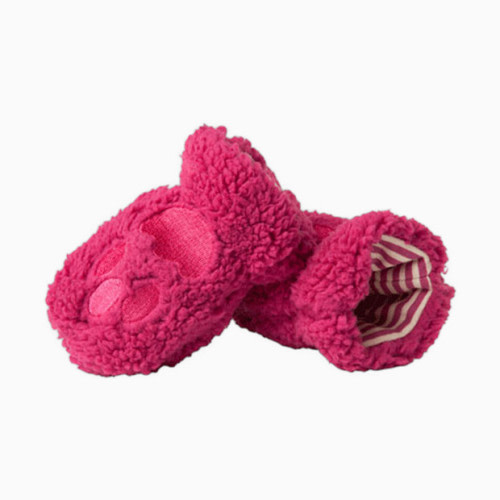 Magnetic Me Fleece Mittens - Raspberry, 0-6 M