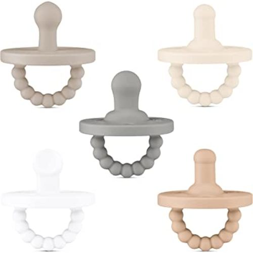 Ryan & Rose Cutie PAT Pacifier Teether (Starter Kit, Neutral)