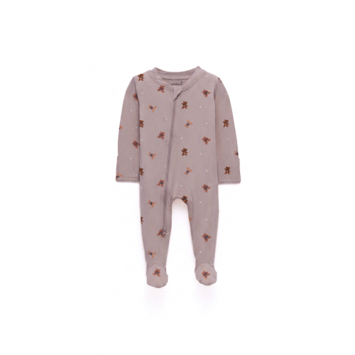 Teddy - CloudBlend™ Footed Pajamas – WildBird