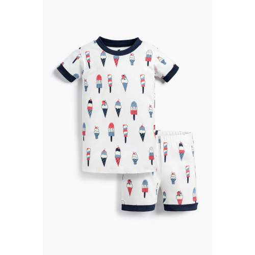 Two-Piece Shorty Pajama Set
