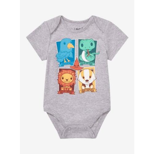 Harry Potter Hogwarts House Mascots Infant One-Piece - BoxLunch Exclusive