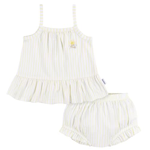Gerber baby-girls Sleeveless Tunic Top and Diaper Cover Set