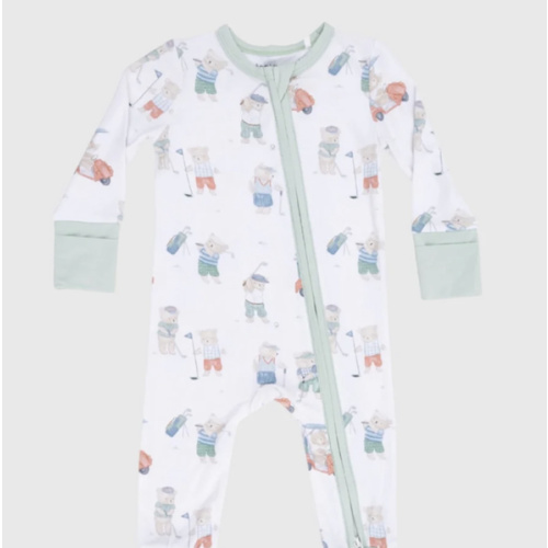 Angel Dear Baby Boys' Convertible Romper (6-12M)