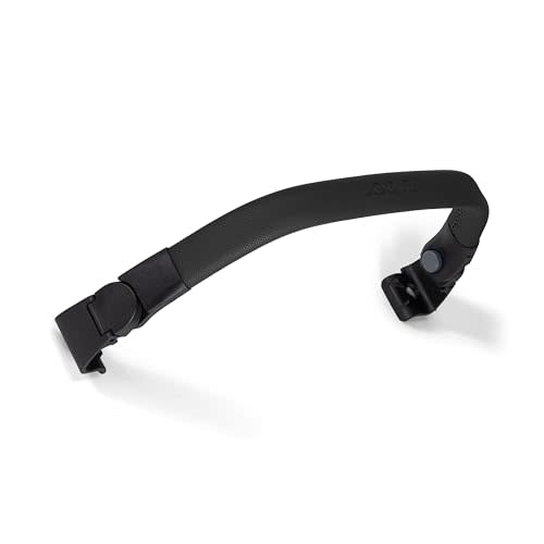 Joolz Aer2 Foldable Bumper Bar for Joolz Aer2 Stroller – One-Hand Fold Compatible, Secure & Comfortable Toddler Support Bar, Leatherette Finish, Easy Click-On Design - Black Carbon