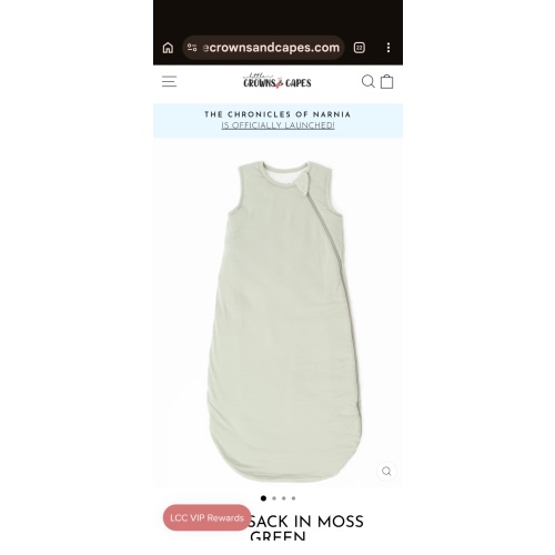 Sleep Sack in Moss Green