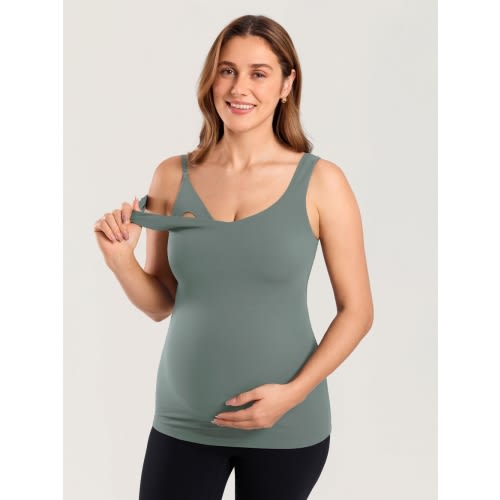 Natrelax® V Neck Nursing Tank Top
