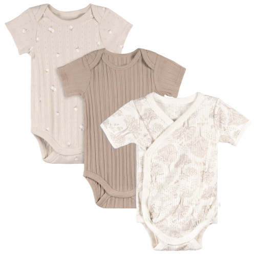 3-Pack Baby Neutral Tan Trees Bodysuits – Gerber Childrenswear