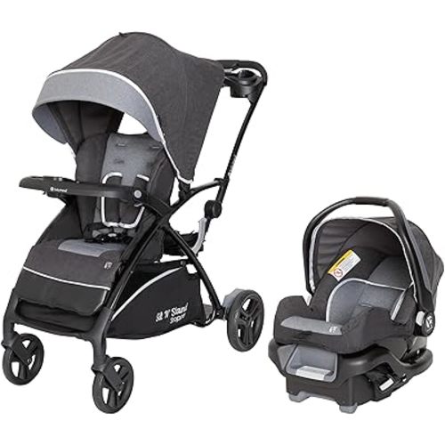 Baby Trend Sit N Stand® 5-in-1 Shopper Travel System with Ally 35 Infant Car Seat, Spectra