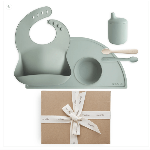 Feeding Gift Set - Cambridge Blue