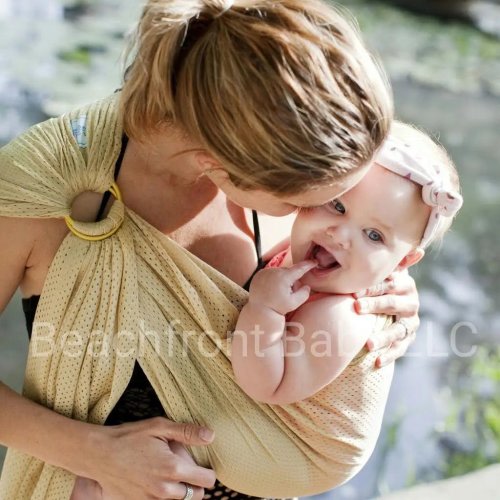 Golden Sand Water Ring Sling by Beachfront Baby