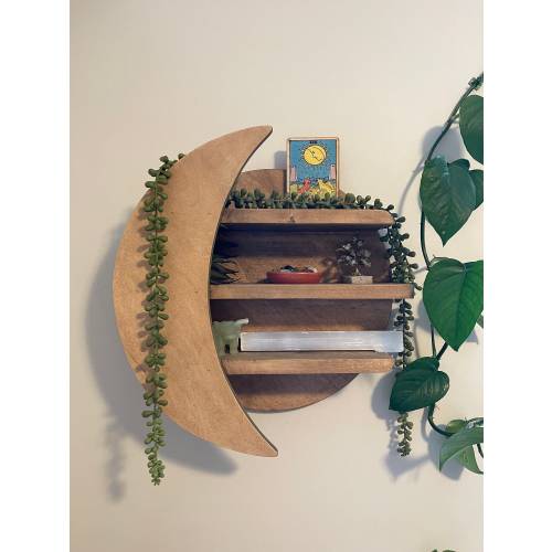 Moon Shelf, Wall Mounted Shelf