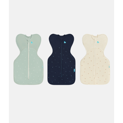 Swaddle Up Starter Bundle | 1.5 TOG | Olive Twigs | Navy | Oatmeal Twigs