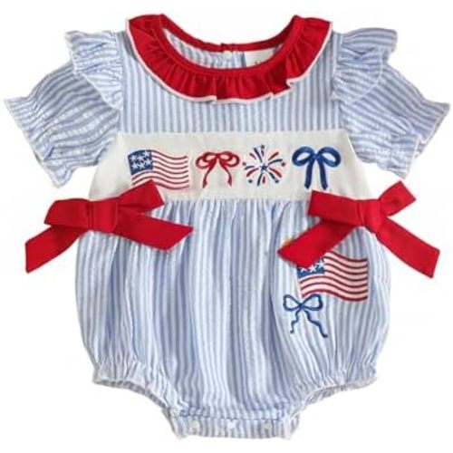 My First Soccer Baby Girl Outfit Soccer Short Sleeve Onesie Bubble Romper Summer Infant Newborn Clothes