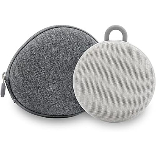 Yogasleep Hushh 2 & Crush Resistant Travel Case, (2 Piece Set) Portable Sound Machine with Backlit Buttons & Night Light, Travel Case with Double Zipper Provides Protection from Scratches & Water